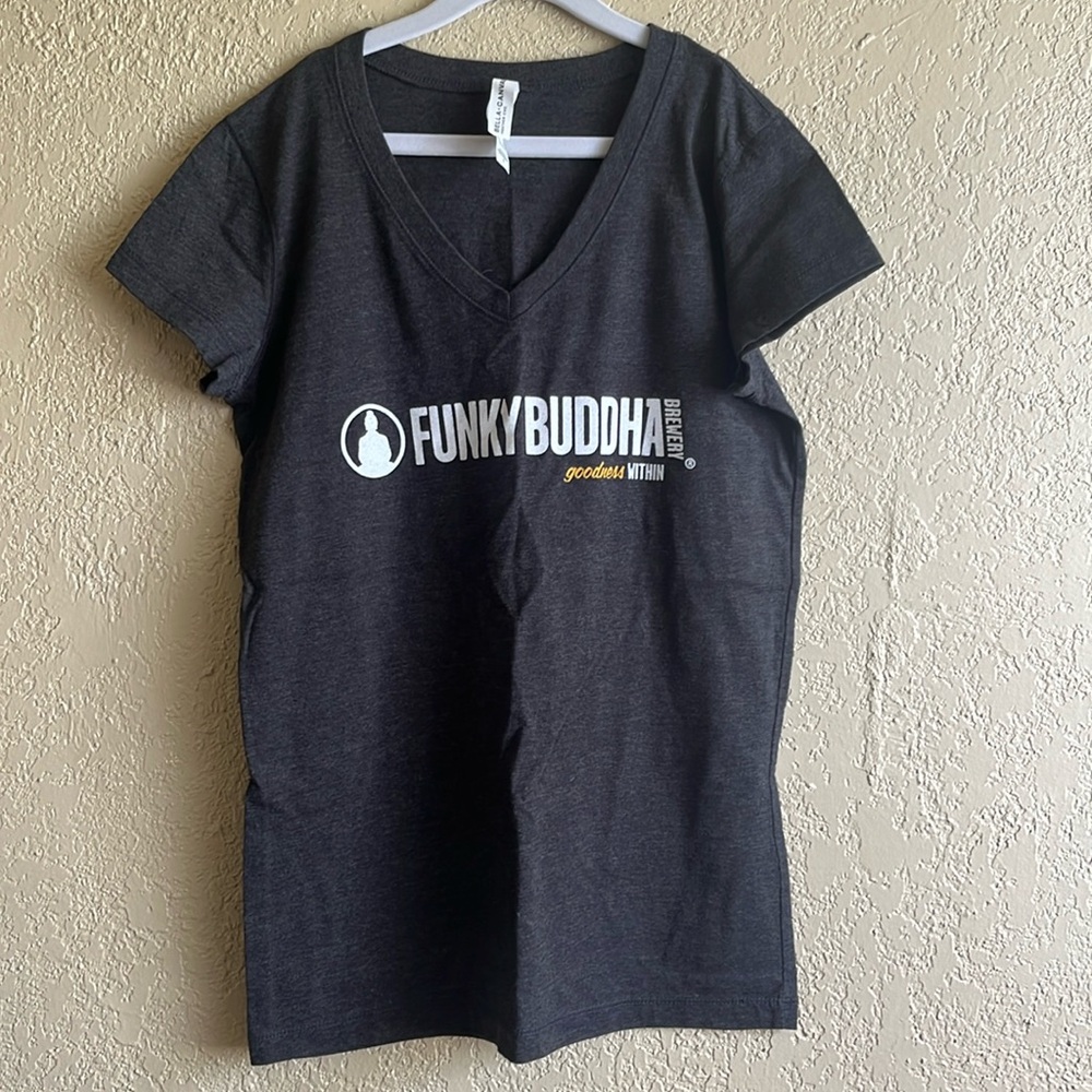 Women’s V-Neck Funky Buddha Tee